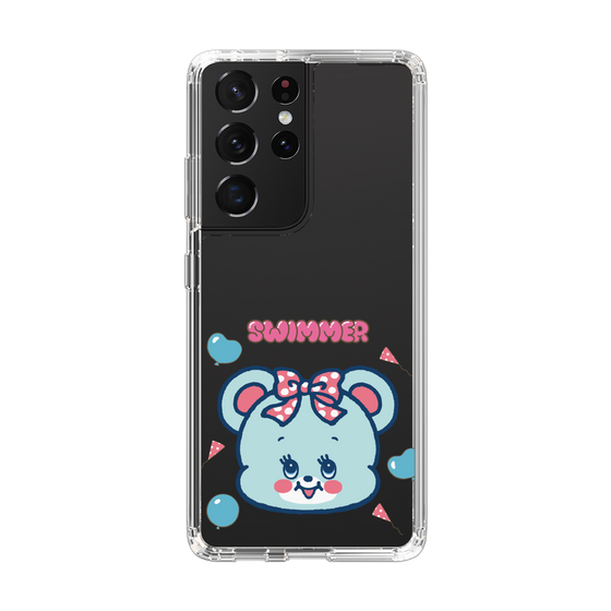 スリムプロテクションケース［ SWIMMER - フェイス - ハグリー ］