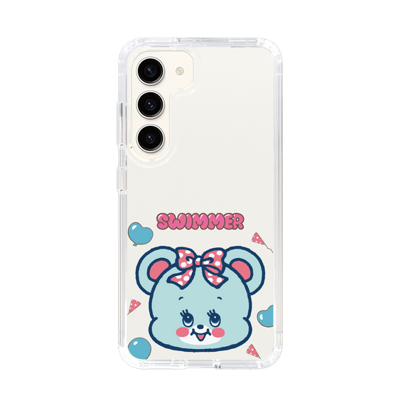 スリムプロテクションケース［ SWIMMER - フェイス - ハグリー ］