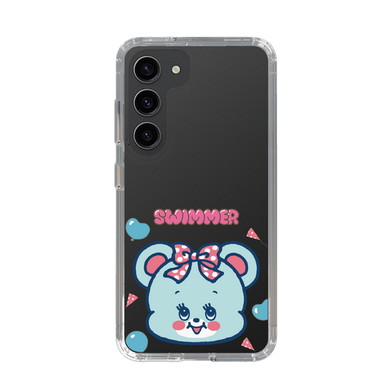 スリムプロテクションケース［ SWIMMER - フェイス - ハグリー ］