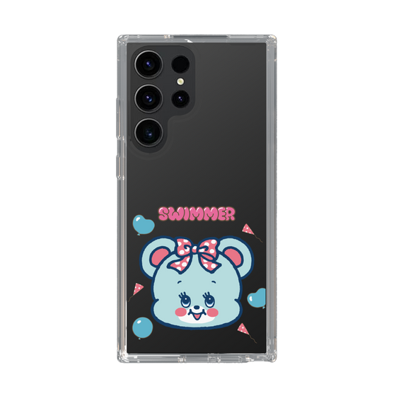 スリムプロテクションケース［ SWIMMER - フェイス - ハグリー ］