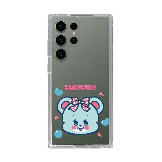 スリムプロテクションケース［ SWIMMER - フェイス - ハグリー ］