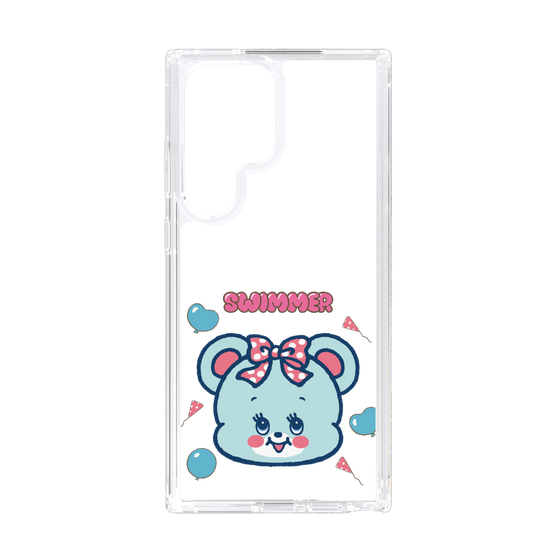 スリムプロテクションケース［ SWIMMER - フェイス - ハグリー ］