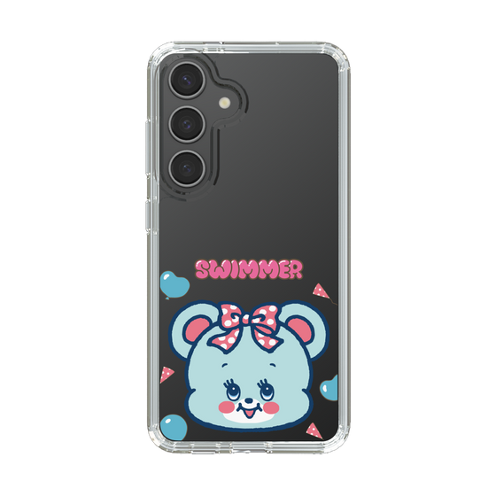 スリムプロテクションケース［ SWIMMER - フェイス - ハグリー ］