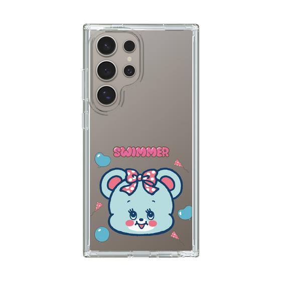 スリムプロテクションケース［ SWIMMER - フェイス - ハグリー ］