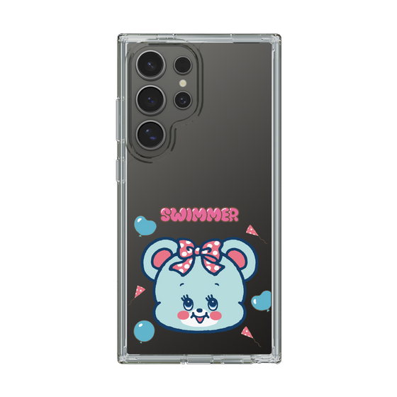 スリムプロテクションケース［ SWIMMER - フェイス - ハグリー ］