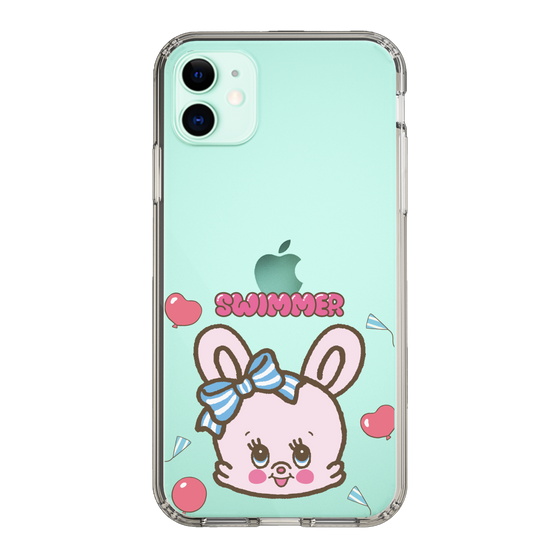 スリムプロテクションケース［ SWIMMER - フェイス - リバニー ］