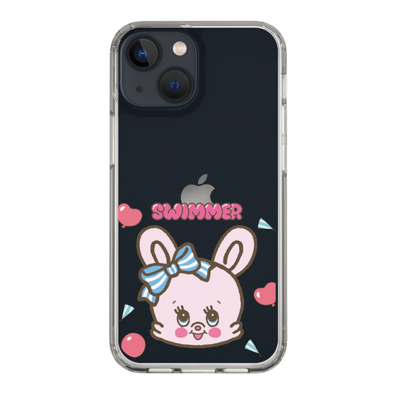 スリムプロテクションケース［ SWIMMER - フェイス - リバニー ］