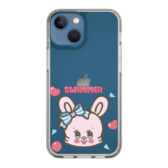 スリムプロテクションケース［ SWIMMER - フェイス - リバニー ］