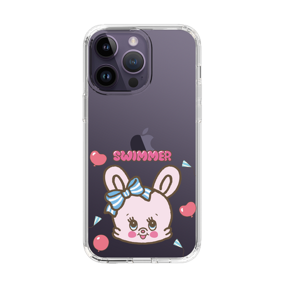 スリムプロテクションケース［ SWIMMER - フェイス - リバニー ］