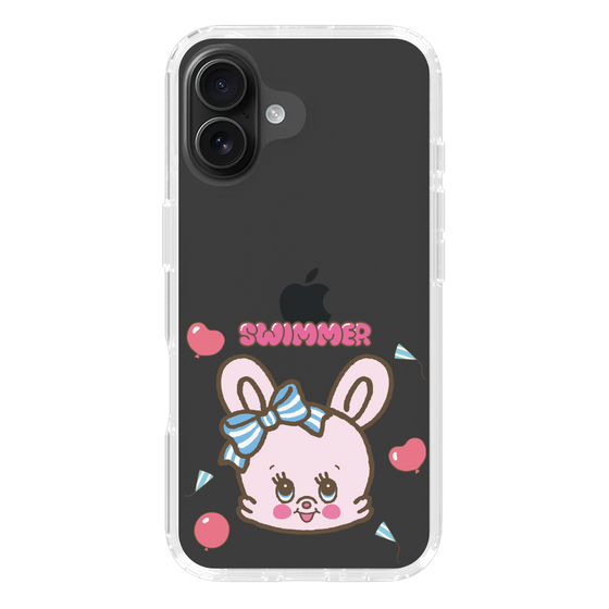 スリムプロテクションケース［ SWIMMER - フェイス - リバニー ］