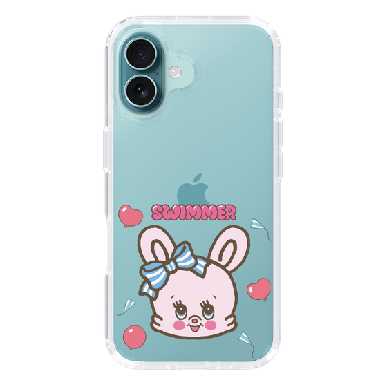 スリムプロテクションケース［ SWIMMER - フェイス - リバニー ］