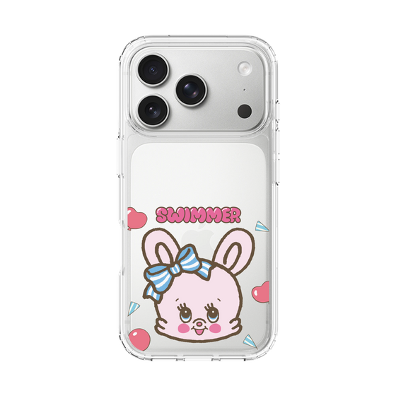 スリムプロテクションケース［ SWIMMER - フェイス - リバニー ］