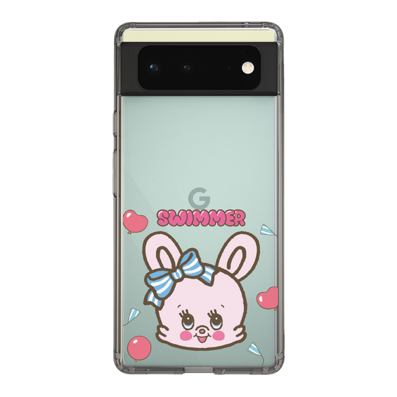 スリムプロテクションケース［ SWIMMER - フェイス - リバニー ］