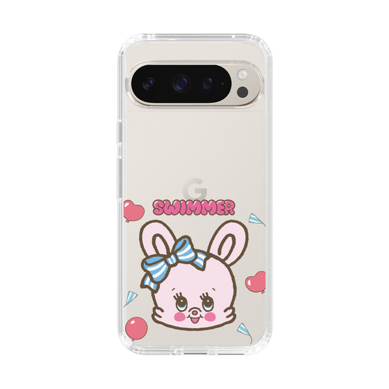 スリムプロテクションケース［ SWIMMER - フェイス - リバニー ］