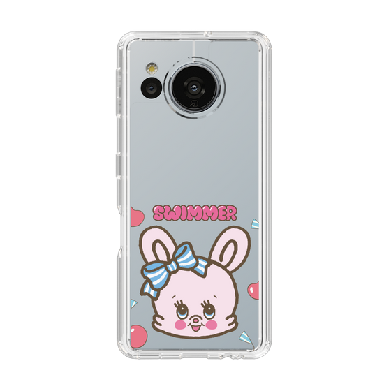 スリムプロテクションケース［ SWIMMER - フェイス - リバニー ］