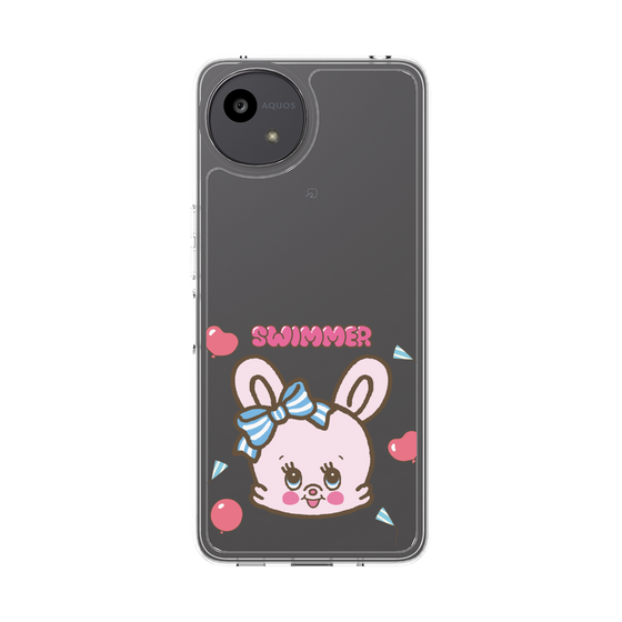 スリムプロテクションケース［ SWIMMER - フェイス - リバニー ］