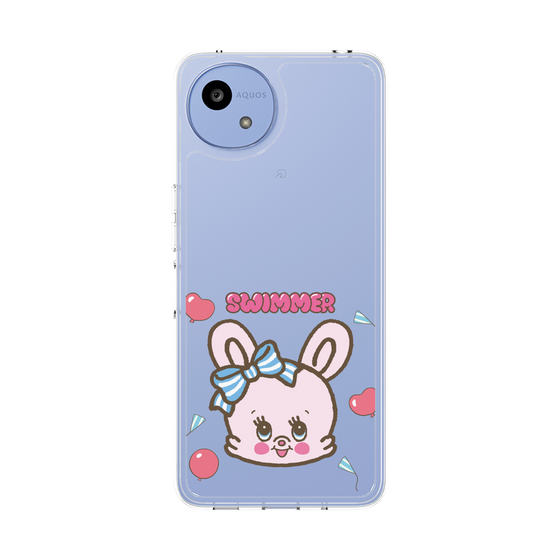 スリムプロテクションケース［ SWIMMER - フェイス - リバニー ］