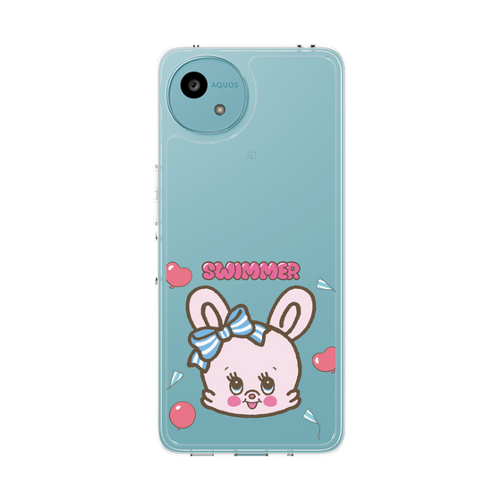 スリムプロテクションケース［ SWIMMER - フェイス - リバニー ］