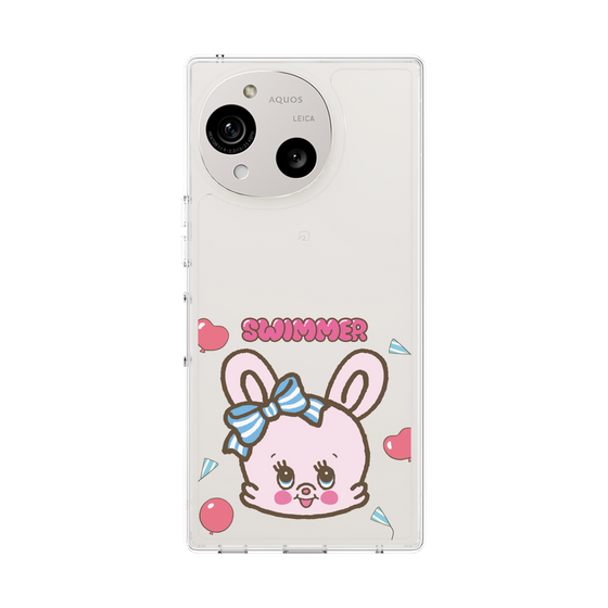 スリムプロテクションケース［ SWIMMER - フェイス - リバニー ］