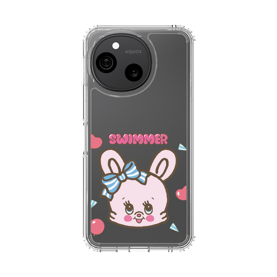 スリムプロテクションケース［ SWIMMER - フェイス - リバニー ］