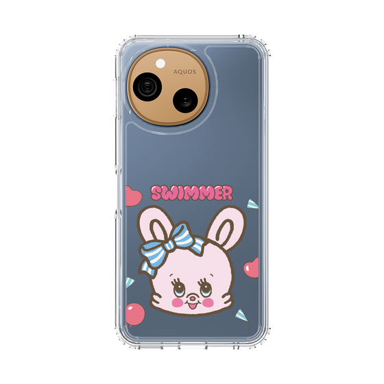 スリムプロテクションケース［ SWIMMER - フェイス - リバニー ］