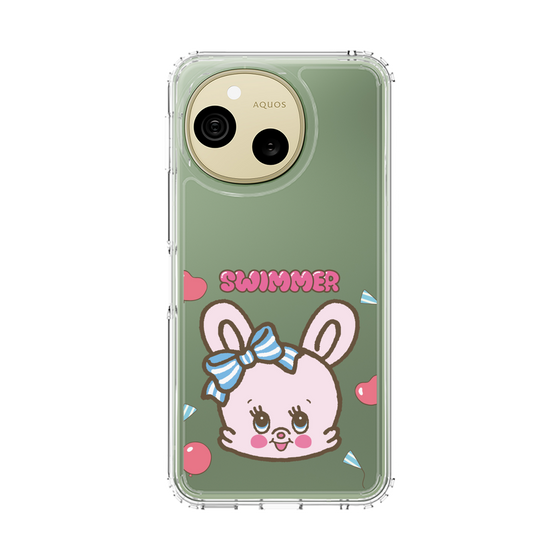 スリムプロテクションケース［ SWIMMER - フェイス - リバニー ］