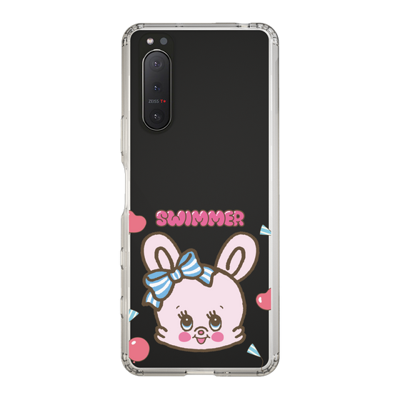 スリムプロテクションケース［ SWIMMER - フェイス - リバニー ］