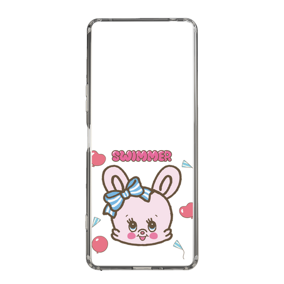 スリムプロテクションケース［ SWIMMER - フェイス - リバニー ］