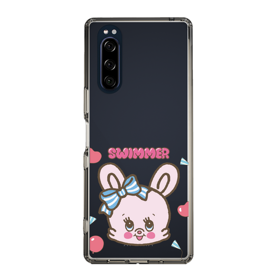 スリムプロテクションケース［ SWIMMER - フェイス - リバニー ］