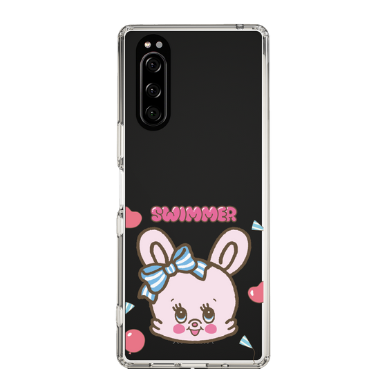 スリムプロテクションケース［ SWIMMER - フェイス - リバニー ］