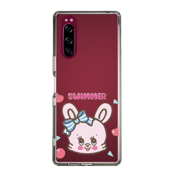 スリムプロテクションケース［ SWIMMER - フェイス - リバニー ］