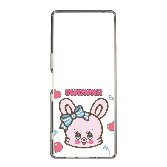 スリムプロテクションケース［ SWIMMER - フェイス - リバニー ］