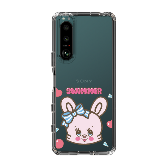 スリムプロテクションケース［ SWIMMER - フェイス - リバニー ］