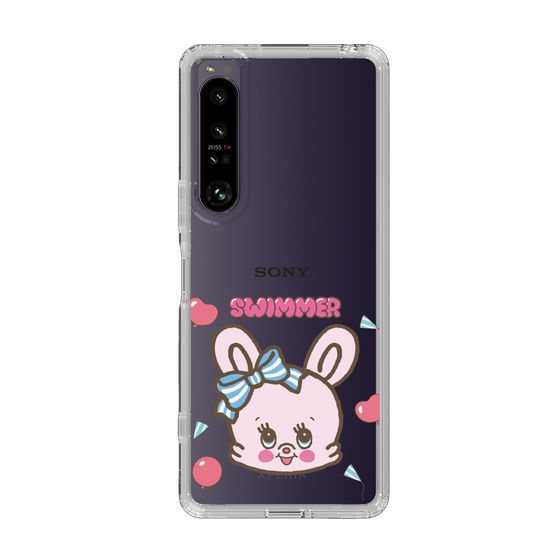 スリムプロテクションケース［ SWIMMER - フェイス - リバニー ］