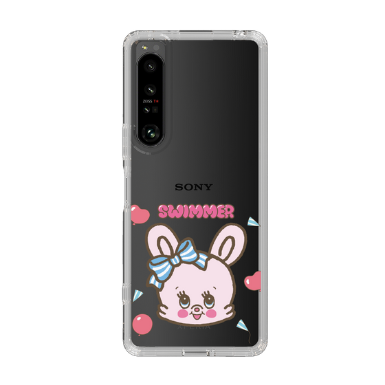 スリムプロテクションケース［ SWIMMER - フェイス - リバニー ］