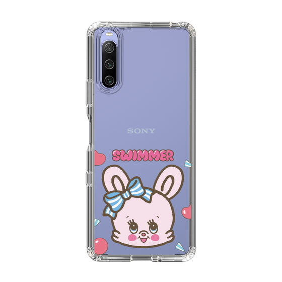 スリムプロテクションケース［ SWIMMER - フェイス - リバニー ］