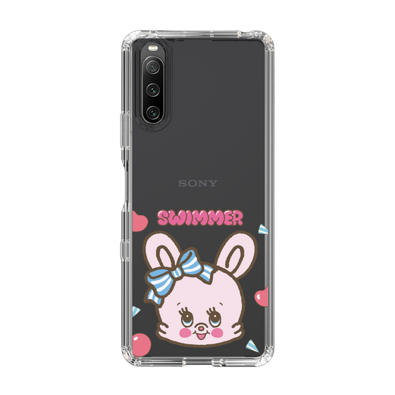 スリムプロテクションケース［ SWIMMER - フェイス - リバニー ］