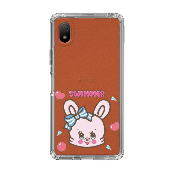 スリムプロテクションケース［ SWIMMER - フェイス - リバニー ］