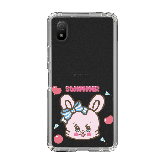 スリムプロテクションケース［ SWIMMER - フェイス - リバニー ］