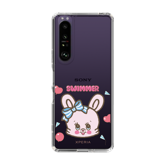 スリムプロテクションケース［ SWIMMER - フェイス - リバニー ］