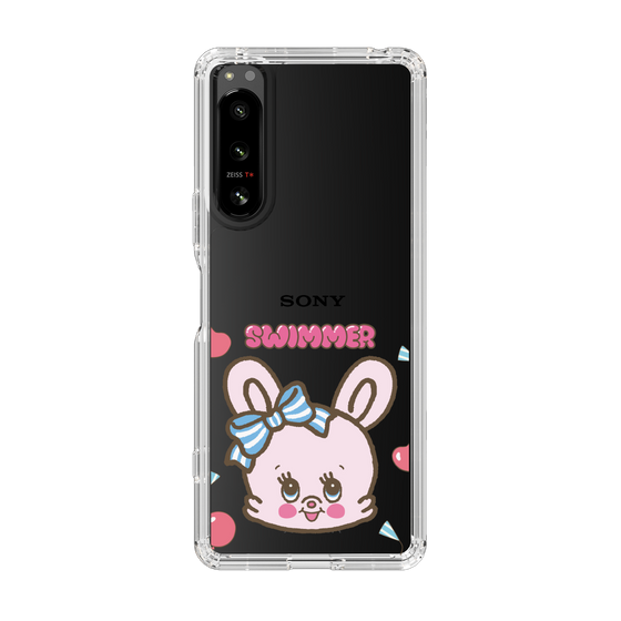 スリムプロテクションケース［ SWIMMER - フェイス - リバニー ］