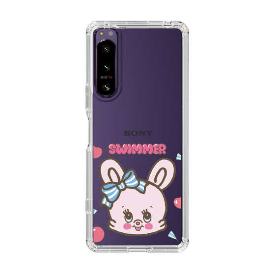 スリムプロテクションケース［ SWIMMER - フェイス - リバニー ］