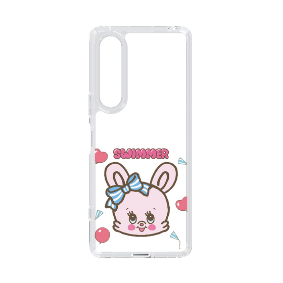 スリムプロテクションケース［ SWIMMER - フェイス - リバニー ］