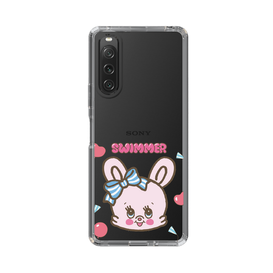 スリムプロテクションケース［ SWIMMER - フェイス - リバニー ］