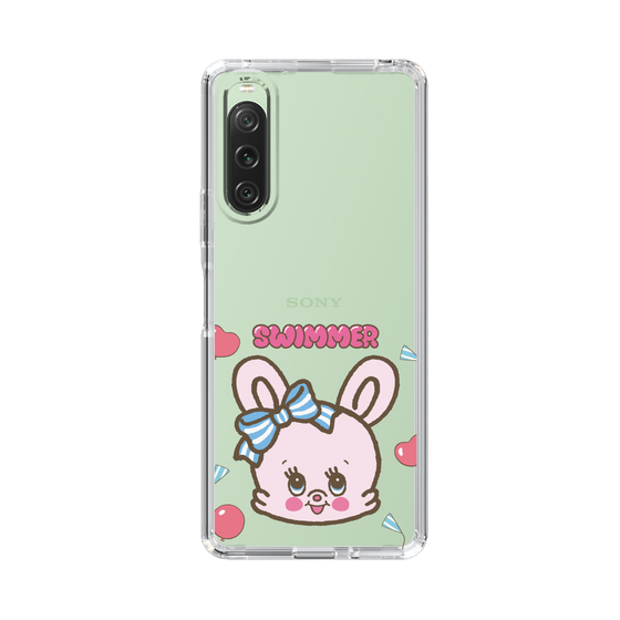 スリムプロテクションケース［ SWIMMER - フェイス - リバニー ］