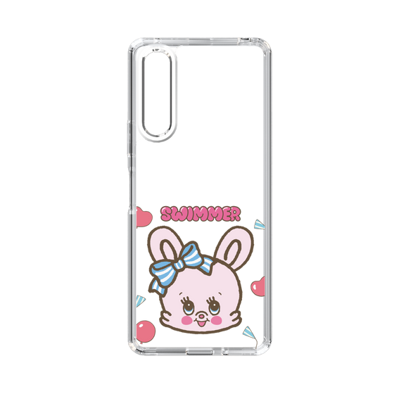 スリムプロテクションケース［ SWIMMER - フェイス - リバニー ］