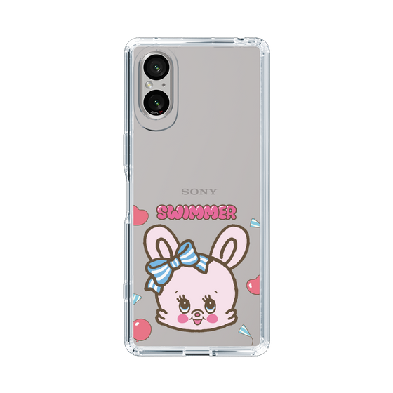 スリムプロテクションケース［ SWIMMER - フェイス - リバニー ］