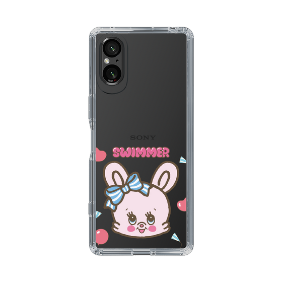 スリムプロテクションケース［ SWIMMER - フェイス - リバニー ］