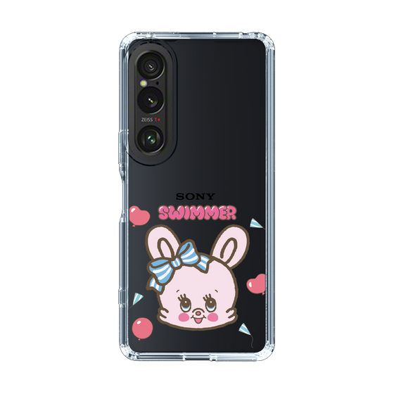 スリムプロテクションケース［ SWIMMER - フェイス - リバニー ］