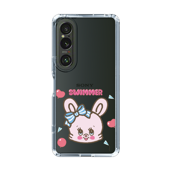 スリムプロテクションケース［ SWIMMER - フェイス - リバニー ］